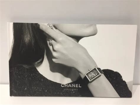 catalogo chanel horlogerie|montre Chanel vide dressing.